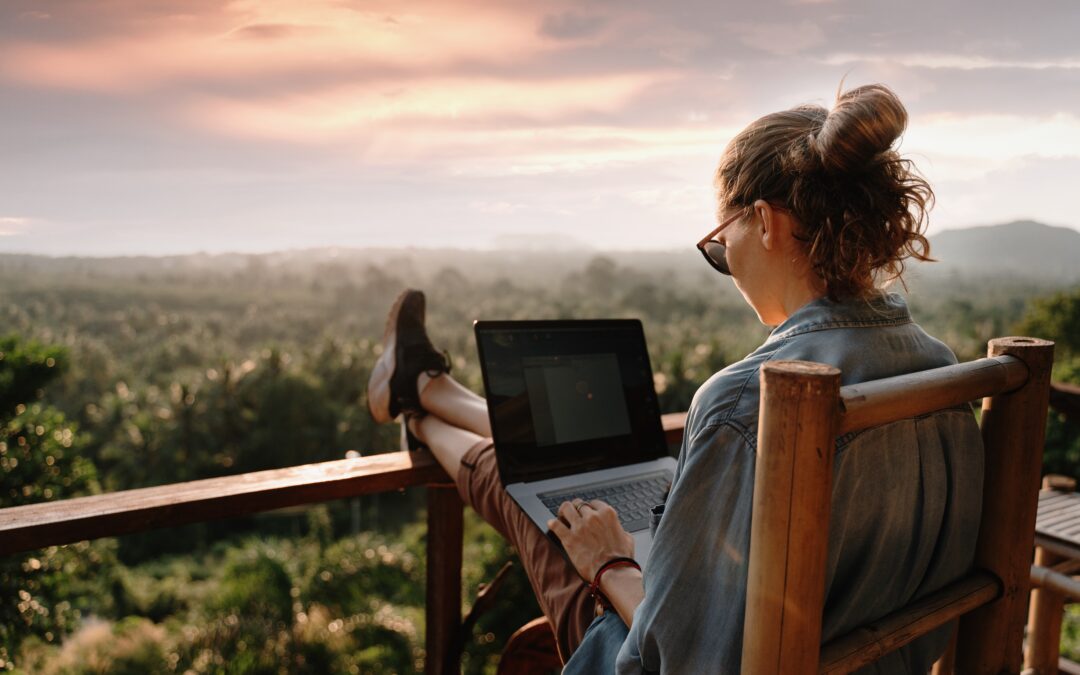 Remote work allows you to work from anywhere.