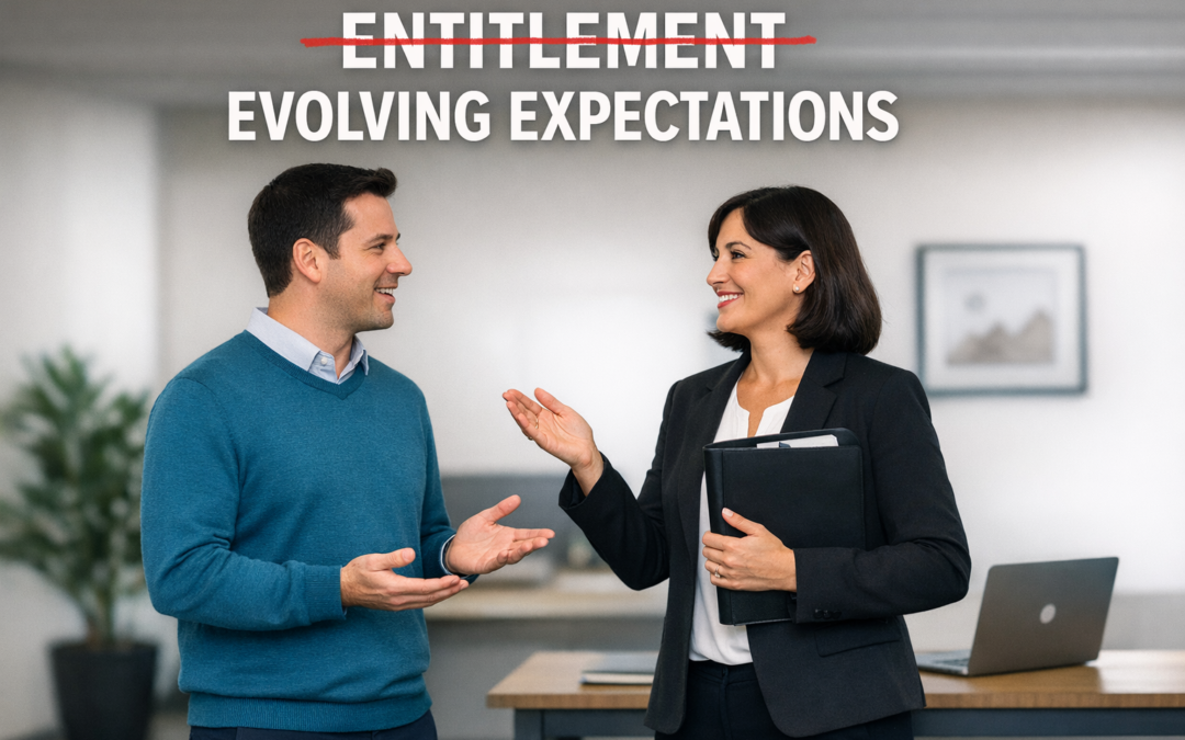 Are Employees Really Becoming “Entitled”? Or Are They Showing Us What the Next Level Looks Like?